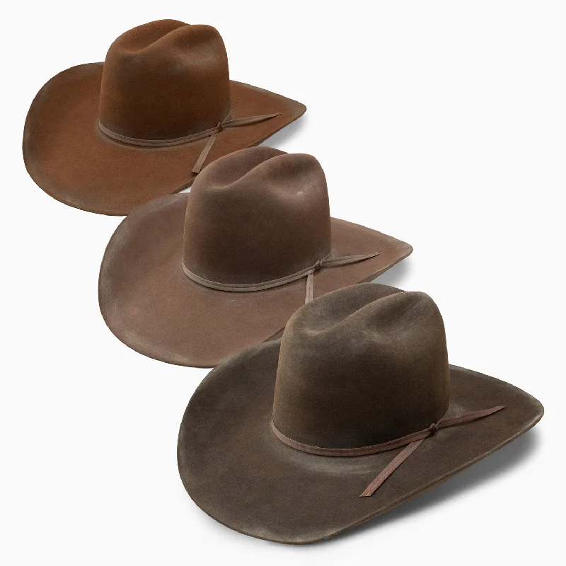 Lightweight felt hat with adjustable band fit -Ranch Hand Cowboy Hat