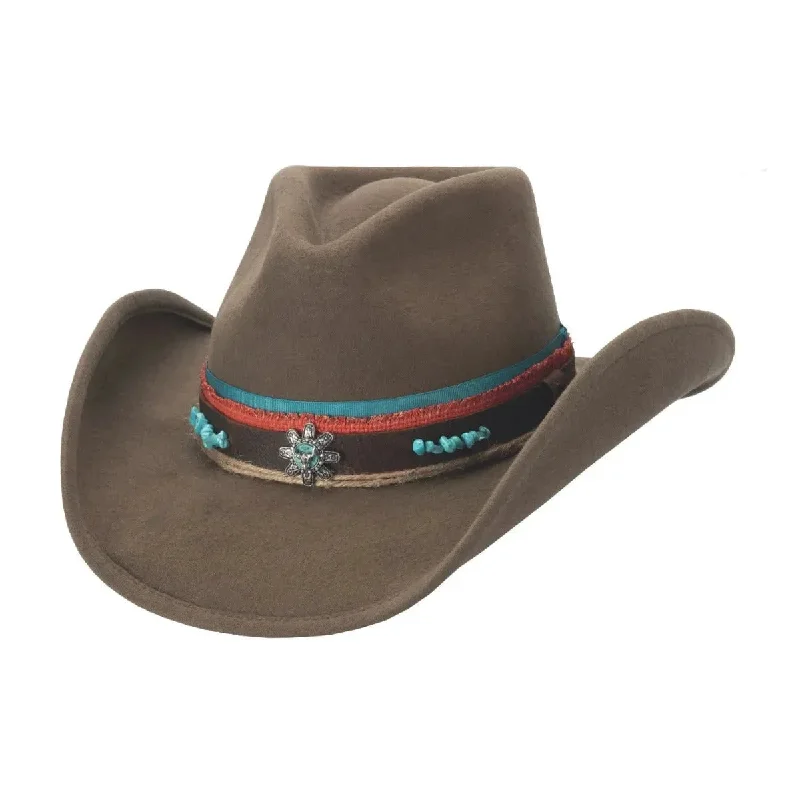 High-quality straw cowboy hats for summer with breathable materials for comfort -Bullhide Forever After All - Wool Felt Cowgirl Hat