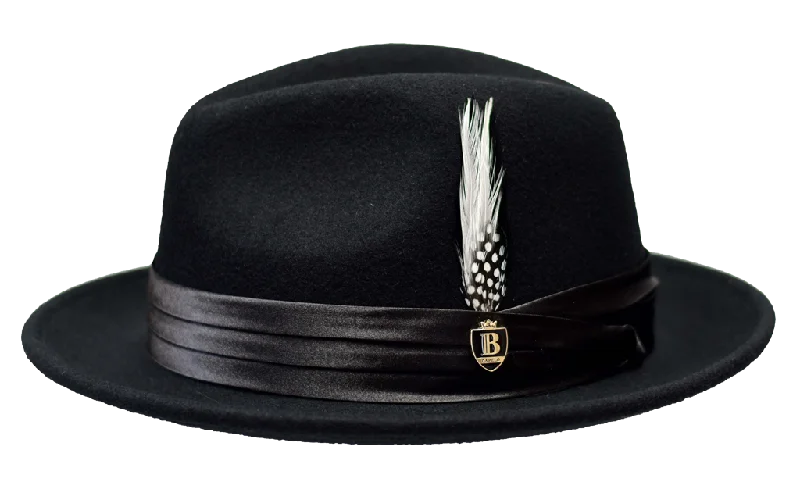 Fashionable fedora hats for men with contrasting bands for modern styling -Giovani Collection 2XL