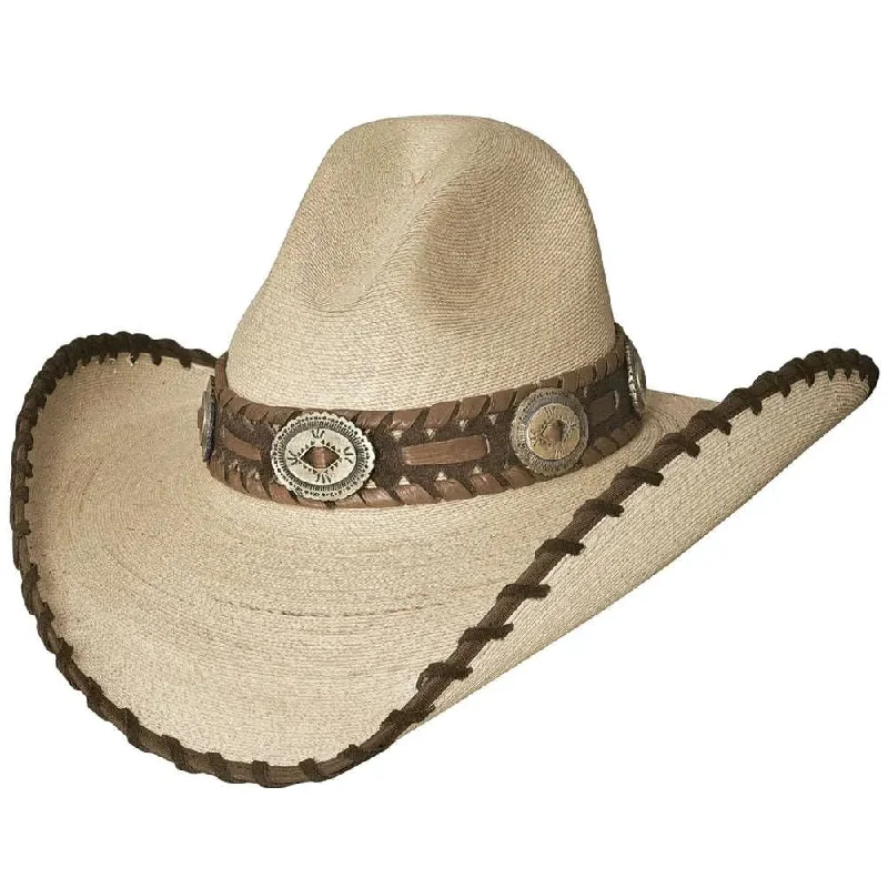 Handmade leather cowboy hats for women with floral designs for a feminine twist -Bullhide Golden Dawn - (20X) Straw Cowboy Hat