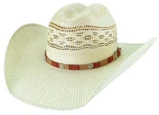 Adjustable straw fedora hat for men with versatile design for all occasions -Bailey Hat Company Spradley 2 Tone Bangora