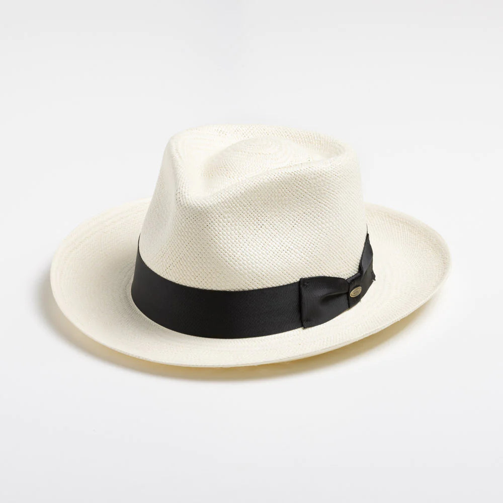 Premium felt fedora hats for men with strong, durable construction for lasting wear -Scala - Grade 3 Panama Fedora Hat