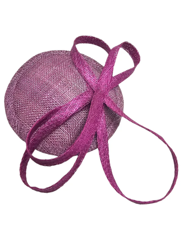 Designer felt hat with premium craftsmanship -Kids Pink Fascinator (Alice)