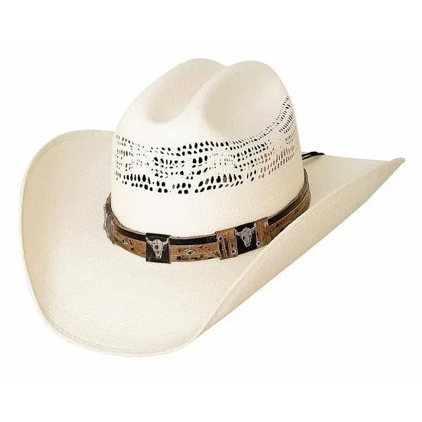 Modern cowboy hats for men with sleek finishes and minimalistic designs -Bullhide Out of the Chute - (20X) Straw Cowboy Hat