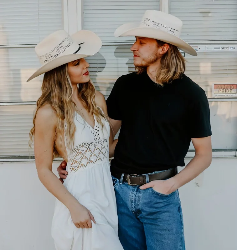 Cowboy hats for men with reinforced crowns for lasting durability and comfort -Bozeman Straw Cowboy Hat Cream