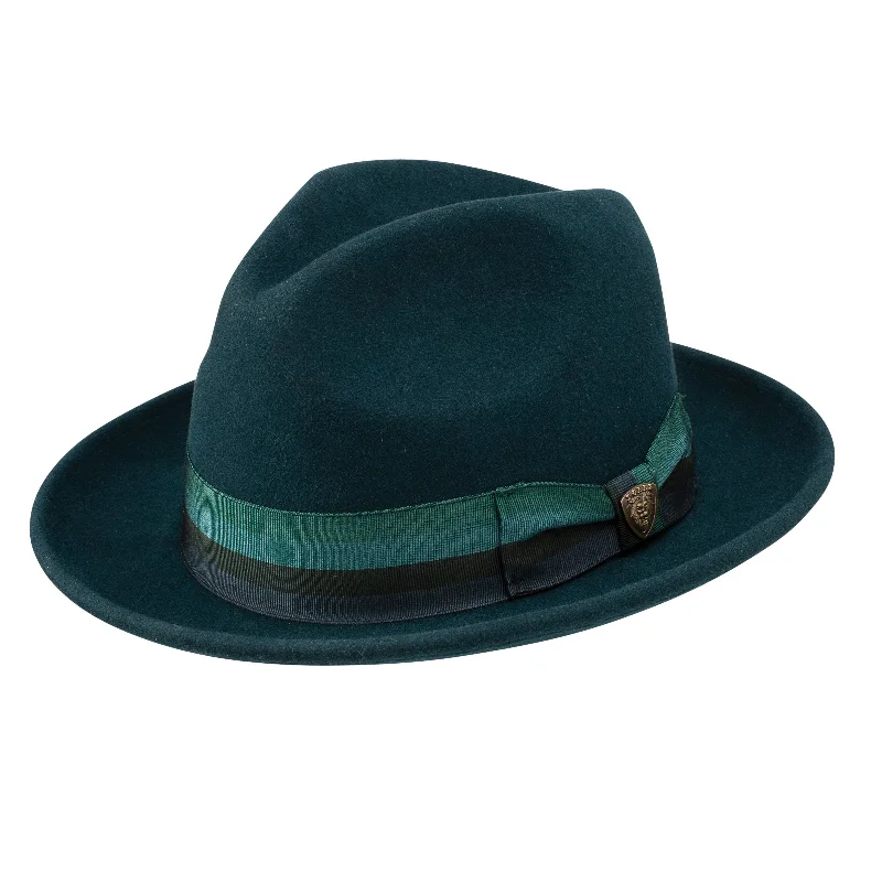 Fedora hats for men with wide brims and bold patterns for summer flair -Dobbs Side Eye (Fur) Fur Felt Blend Fedora