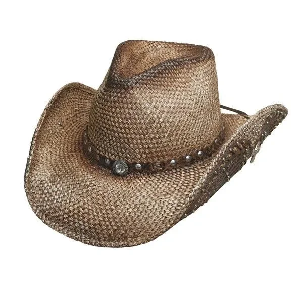 Colorful cowboy hats for men with vibrant bands for a modern and bold statement -Bullhide Western Inspiration - Straw Cowgirl Hat