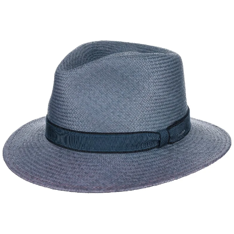 Handwoven straw hat for women with a unique design and artistic craftsmanship -Brooks Panama Hat by Bailey 1922