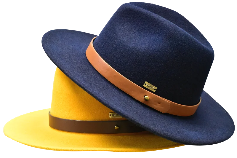 Modern fedora hats for men with bold prints and statement bands for fashion-forward looks -Uptown Collection