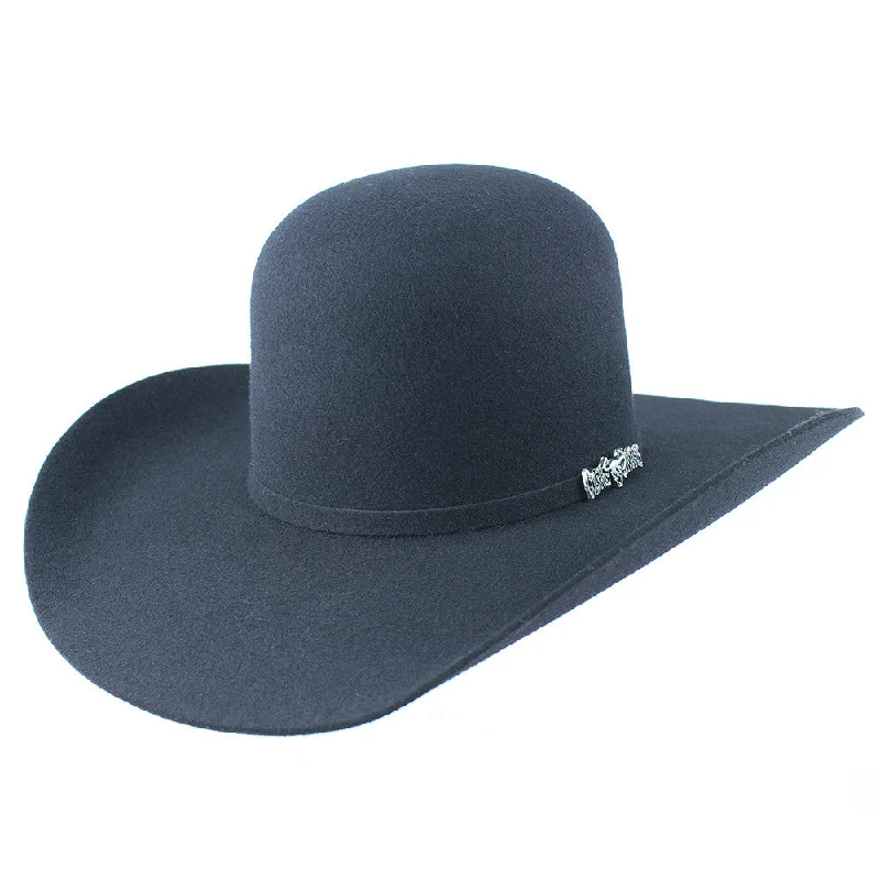 Custom cowboy hats for men with wide brims and bold, statement features -Open Crown Cowboy Hat