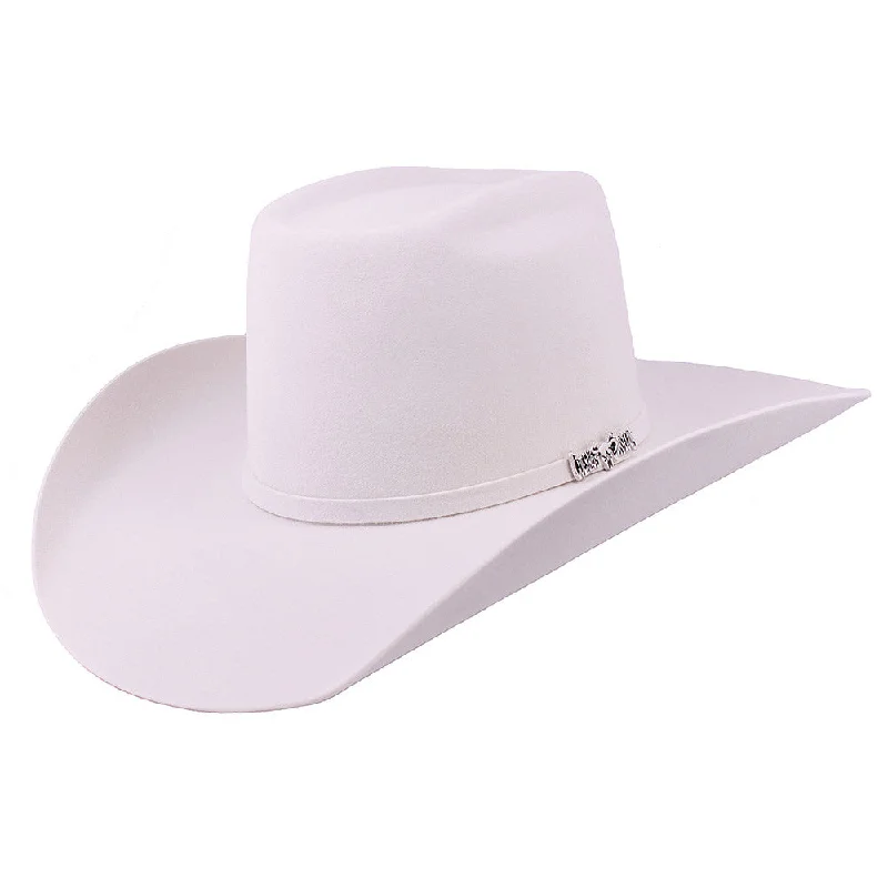 Cowboy hats for women with embroidered motifs and gemstone bands for a stylish look -White Brick Crown Hat