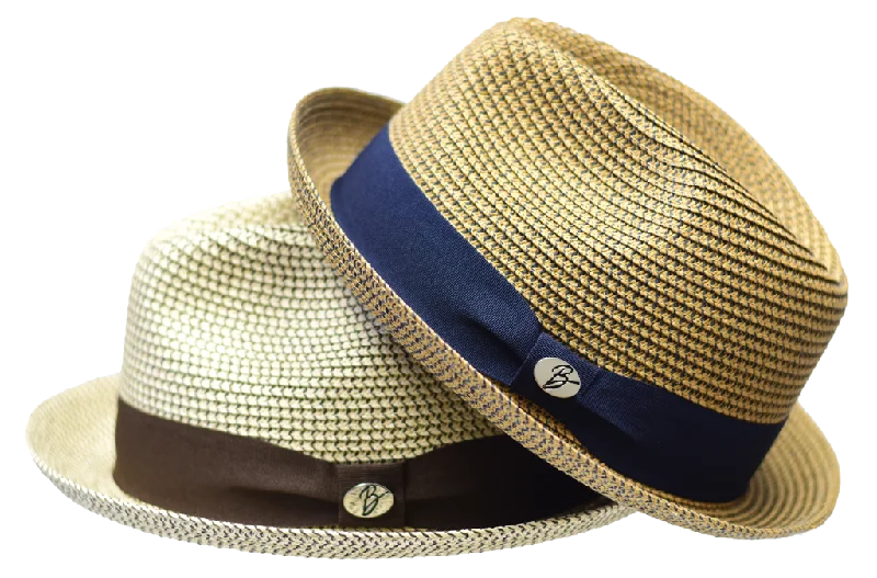 Luxury fedora hats for men with silk ribbon and premium finishes -Dominic Collection