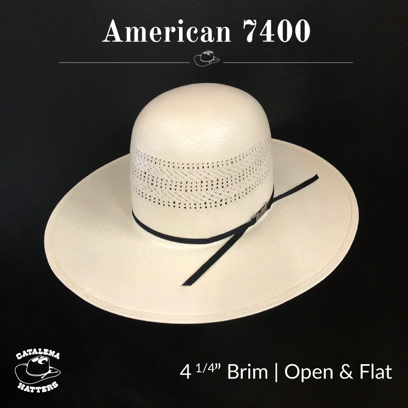 Wide-brim straw sun hat for women with UV protection for beach days -7400