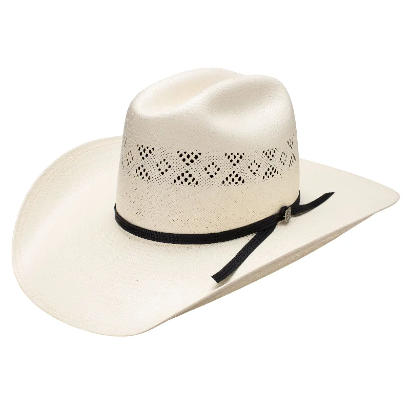 Beach-ready straw sun hat for women with wide brim and chic style -Resistol Cody Straw Hat