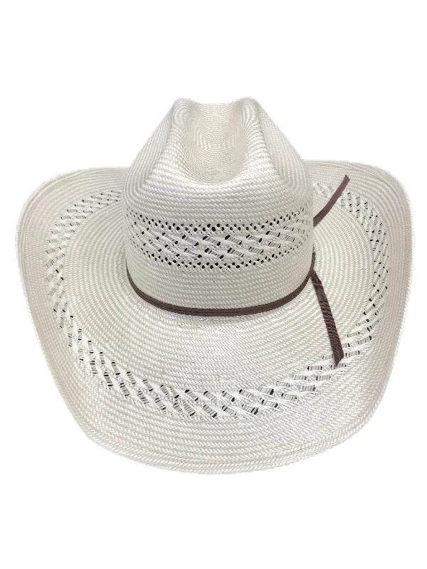 Stylish straw bucket hat for men with relaxed fit and fashionable appeal -American Hat Co. Straw Hat - #TC 8810