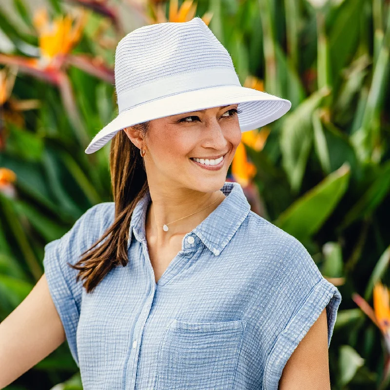 Lightweight fedora hats for men with breathable straw for hot weather comfort -Gabi