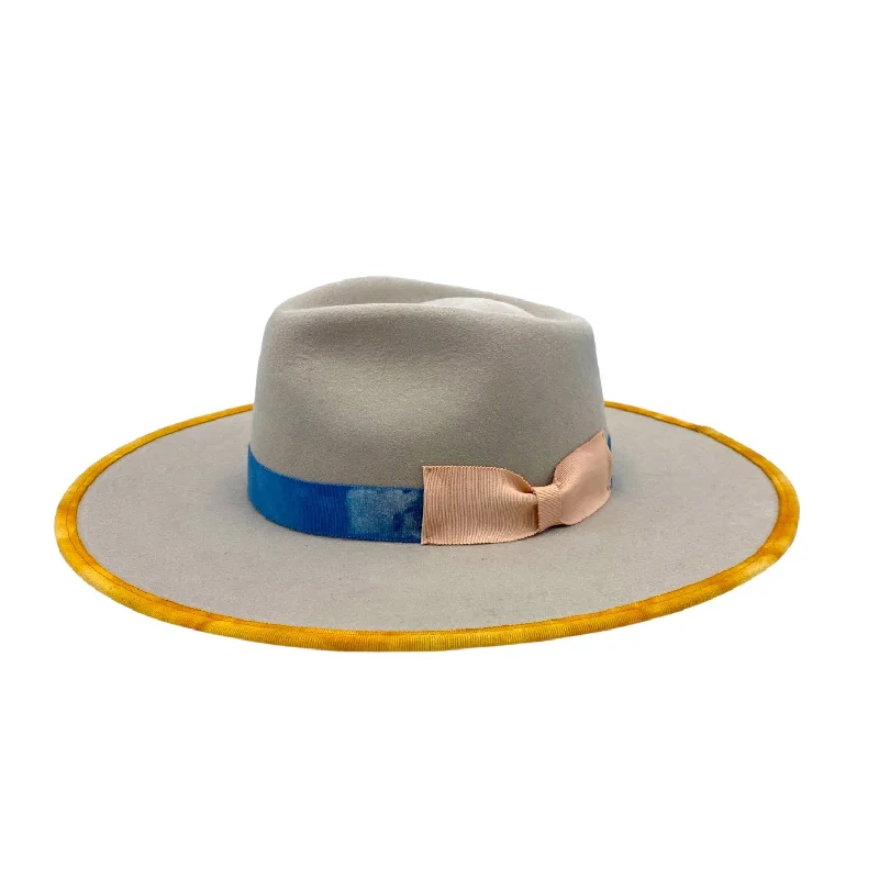 Luxury wool felt hat for refined taste -Block Rock