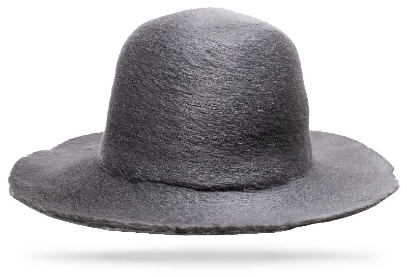 Soft wool felt hat for sensitive scalps -Gadabout Blue Gray