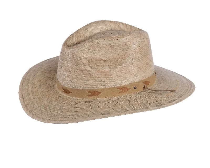 Lightweight straw hat for men with casual style and sun protection for travel -Odessa Straw Hat