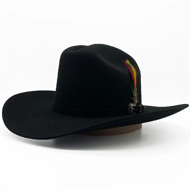 Traditional cowboy hats for men with a timeless shape and natural color -Carin Leon Hat