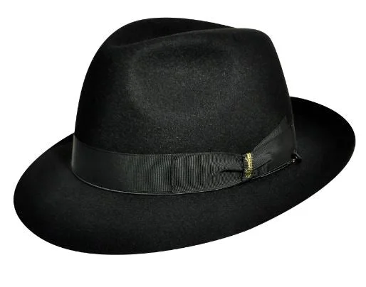 Trendy fedora hats for women with wide brims for bold statements -The Wide Brim Alessandria Como Fedora