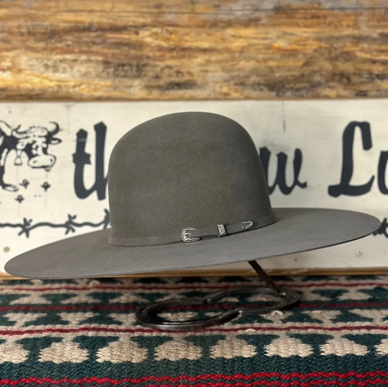 Elegant cowboy hats for men with satin ribbon bands and luxurious finish -Cow Lot 5X 5" Brim | Steel