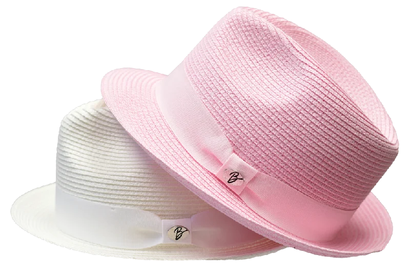 Fedora hats for women with floral accents for a feminine touch -Leonardo Collection