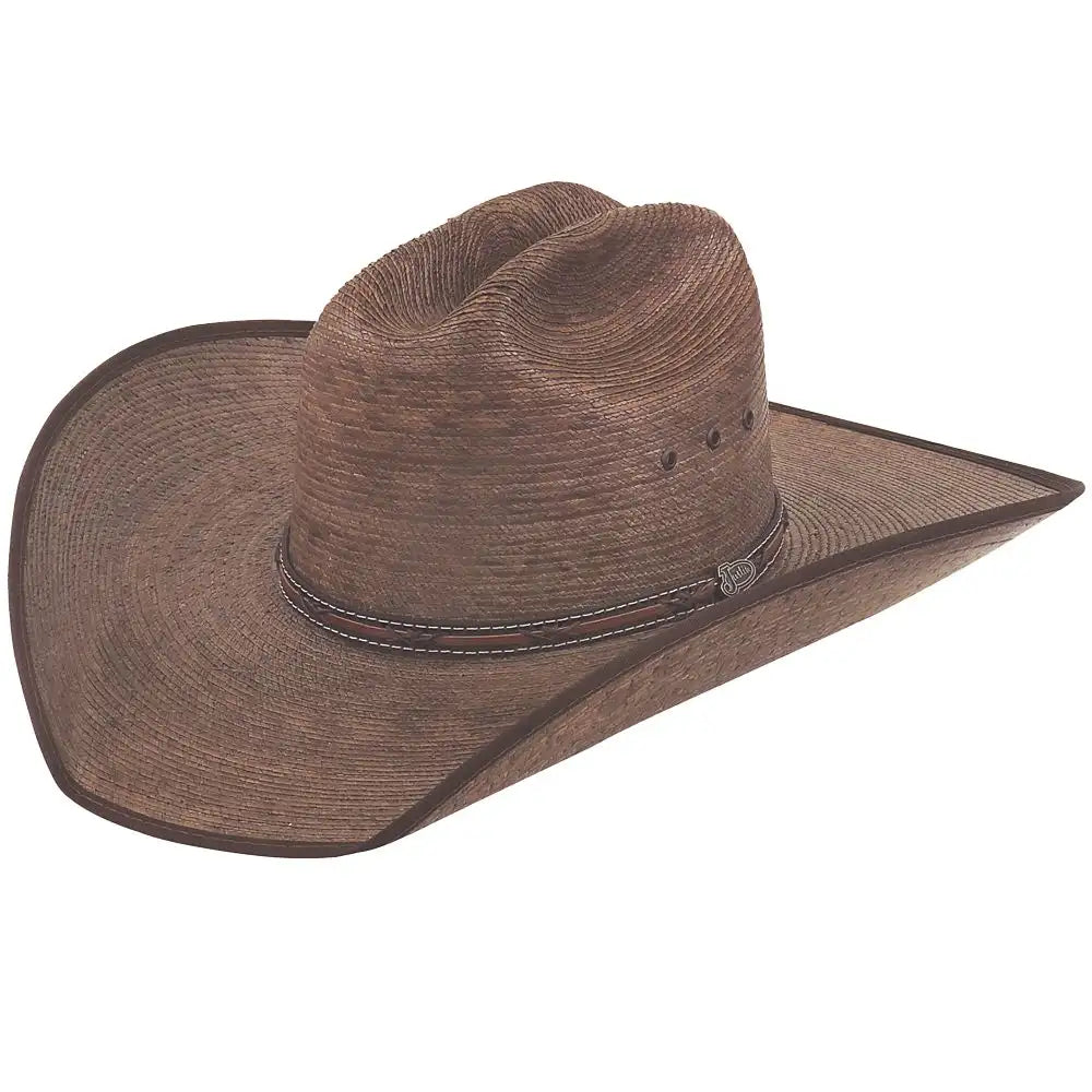 Fashion-forward cowboy hats for women with statement feathers and gemstones for added flair -Justin Buck Up - Straw Cowboy Hat