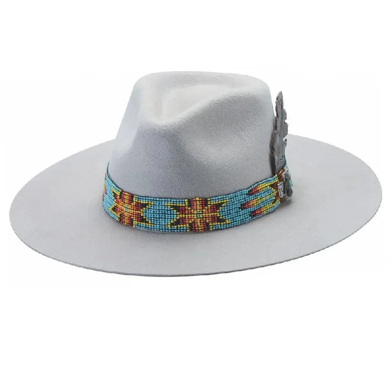 Stylish cowboy hats for women with custom metallic finishes for a glamorous touch -Bullhide Rain Bird - Wool Felt Cowgirl Hat