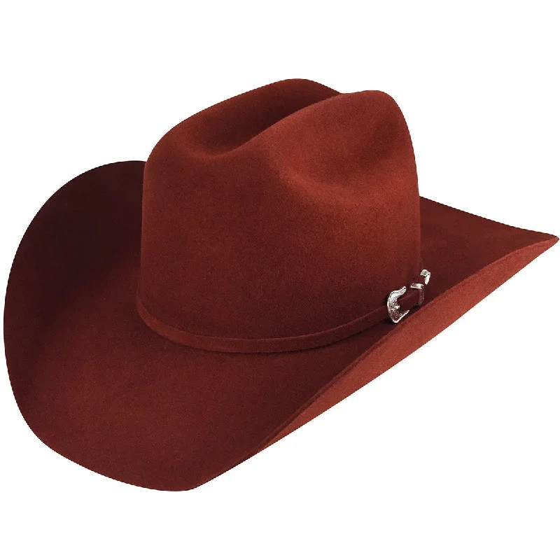 Affordable felt hat for budget-friendly accessorizing -Bailey Lightning 4X Hat-Rust