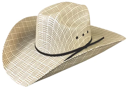 Trendy straw fedora hat for women with a modern, chic look for summer -Dallas Hats Cairo Lasso 1 Straw