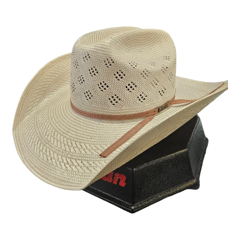 Casual straw bucket hat for women with comfortable design for all-day wear -American Hat Co. Straw Hat - #7800