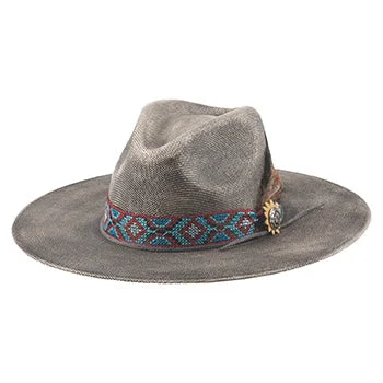 Handcrafted straw beach hat for women with elegant design and casual appeal -Stuck With U Fashion Straw Hat From Bullhide Hats