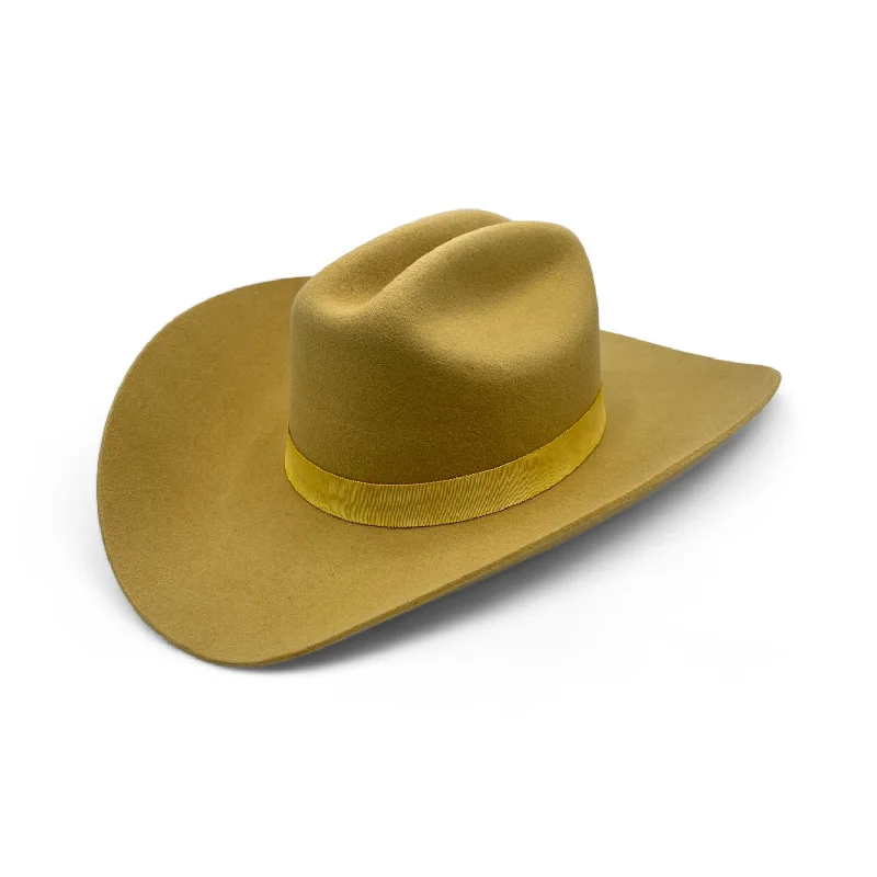 Classic felt hat with soft wool texture -Funway - Sunshine