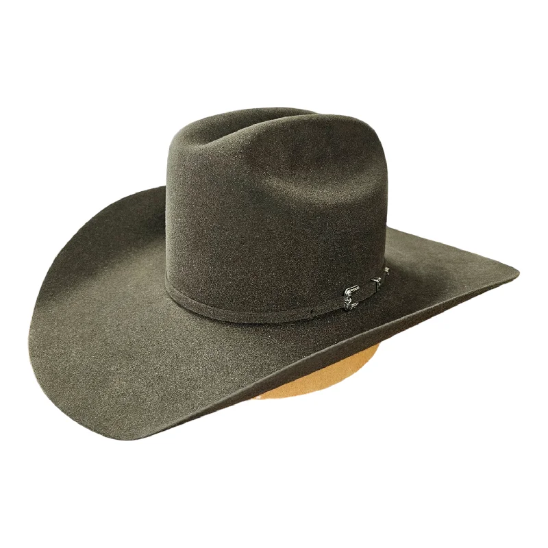 Elegant felt hat for formal evening events -American Hat Co. - 10X Evergreen Felt Cowboy Hat