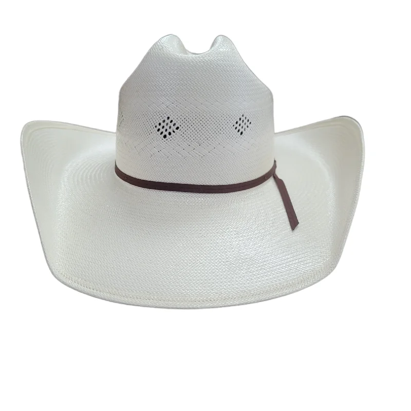 Comfortable straw hat for women with wide brim and adjustable fit -AMERICAN HAT CO. STRAW HAT - #7200