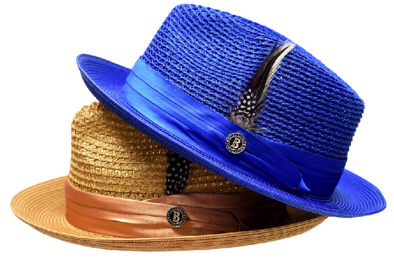 Elegant fedora hats for men with velvet material for a luxurious feel -Julian Collection