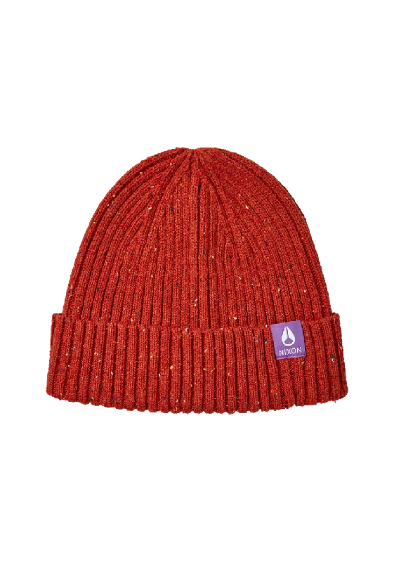 Fitted baseball cap for team uniform fit -Timmy Beanie - Vintage Orange Multi