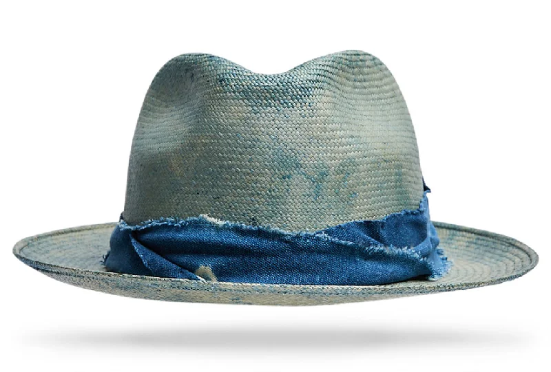 Natural straw hat for men with subtle design and summer-ready appeal -Nu Blu