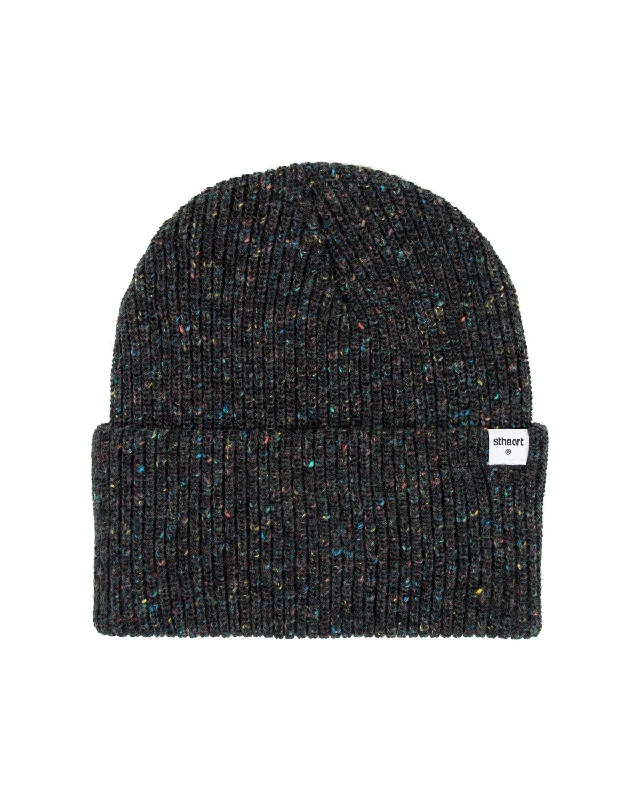 Lightweight cap with quick-dry fabric finish -Post Beanie | Black Dust