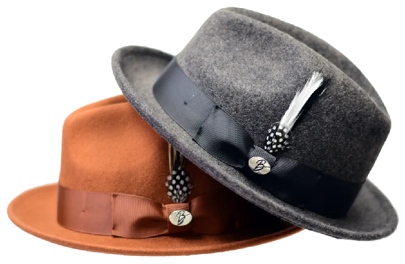 Trendy fedora hats for women with wide brims for bold statements -Theo Collection