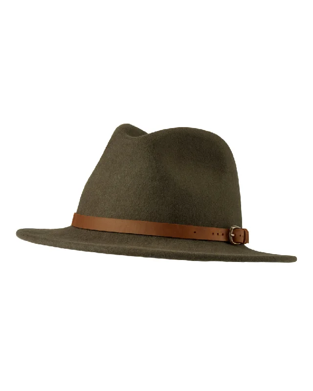 Durable felt hat with sturdy wool build -Deerhunter Adventurer Felt Hat