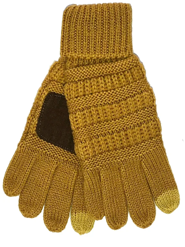 Mesh dad cap for ventilated hot days -G-20-KIDS MUSTARD GLOVES