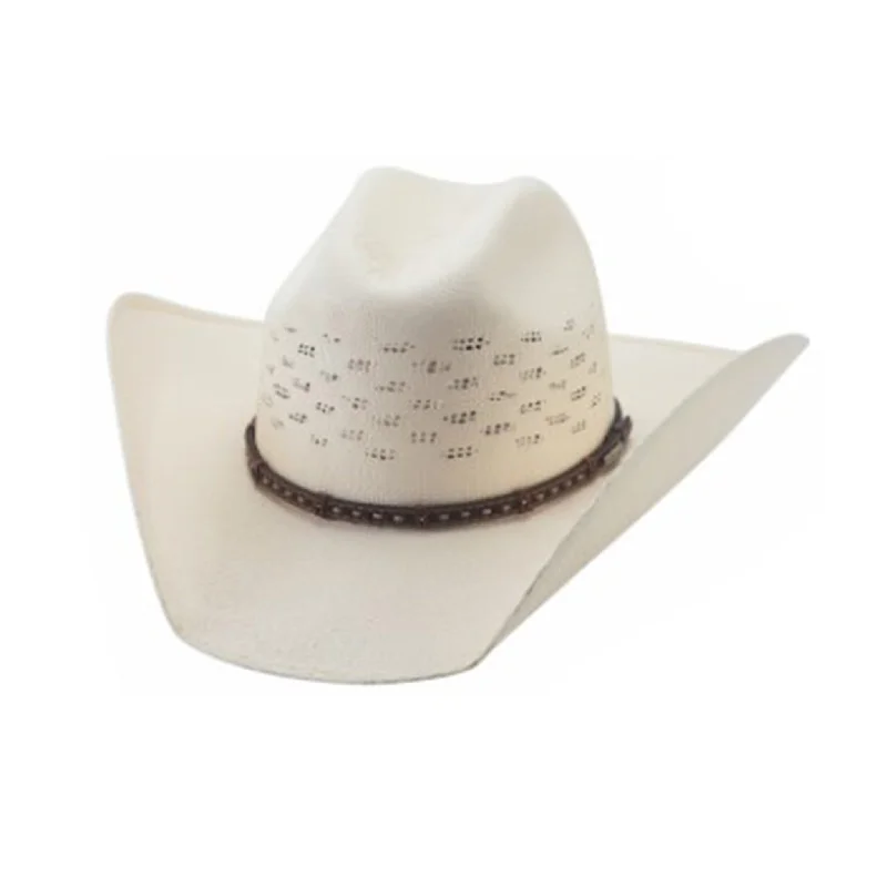 Fashionable straw hat for women with oversized brim for added shade -Owasso Bangora Straw