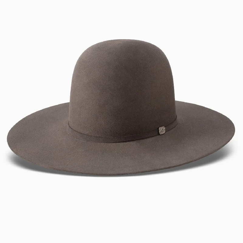 Bold felt hat with striking pattern details -10X Chute Boss Cowboy Hat