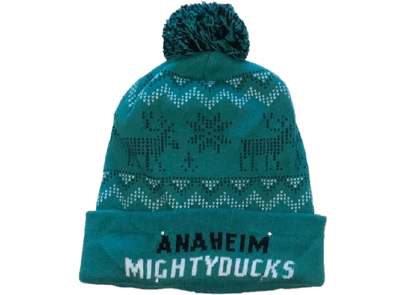 Minimalist cap for sleek simple style -Mighty Ducks Light Up Beanie