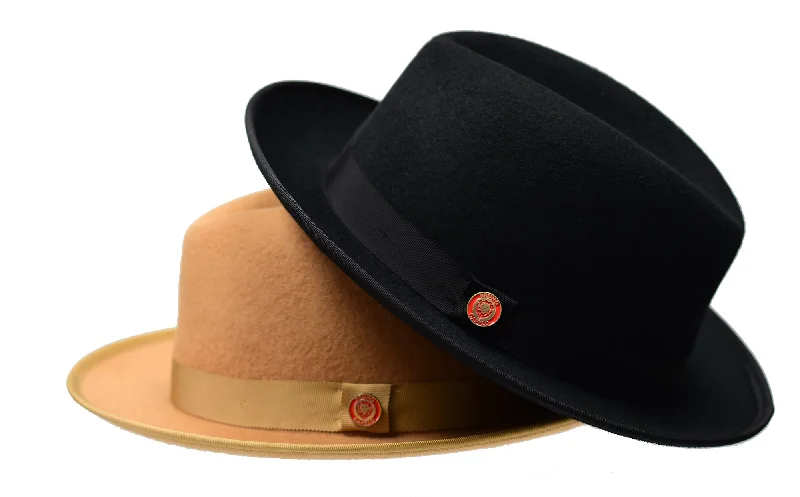 Designer fedora hats for men with unique detailing for standout fashion -King Collection