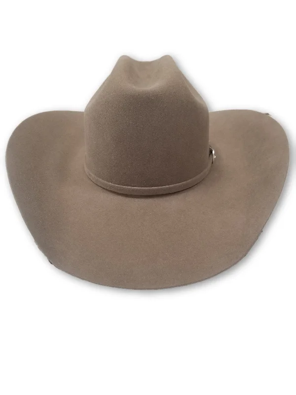 Affordable felt hat for budget-friendly accessorizing -American Hat Co. - 7X Pecan Felt Cowboy Hat - 4 1/4" Brim