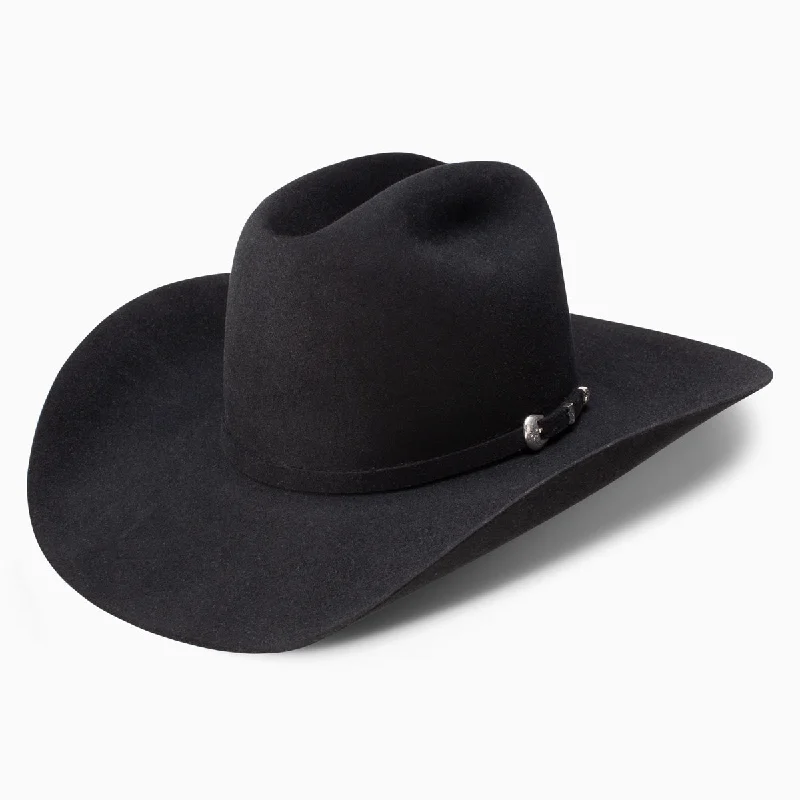 Rugged wool felt hat for tough weather -6X Midnight Cowboy Hat