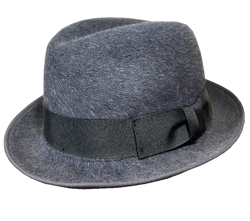 Luxury fedora hats for men with silk ribbon and premium finishes -The Hollywood